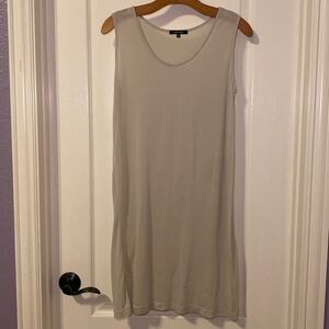 Pas de Calais Women's Tunic Lightweight Beige Dress Size Medium EUC